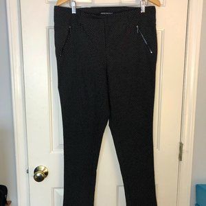 Michel Studio Alexa Black Pin Dot Ankle Pant